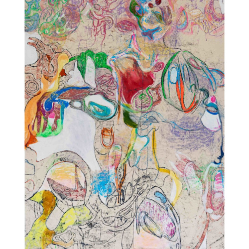 ALEGRIA Ⅴ / Ink, caseine, pigment and oil on canvas / 200 X 160cm / 2023