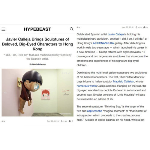 Javier Calleja Hypebeast