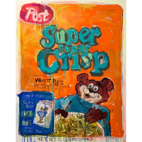 Big Cereal No.1

2021
116.7 x 91 cm
Acrylic, aerosol, oil, oilstick on canvas