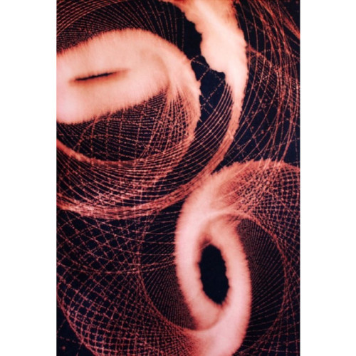 Pendulum (untitled 9)
2014
190 x 130 cm
Bleach on dryed fabric