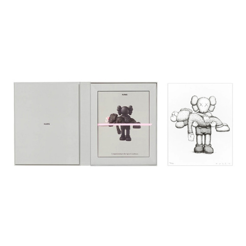 KAWS │ Limited Edition Art Book with Screenprint