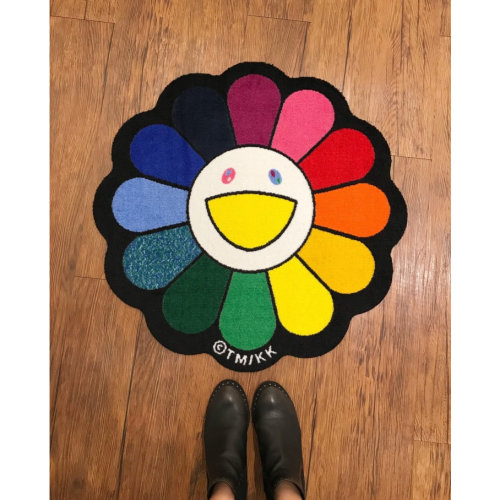 Flower Floor Mat（Rainbow）